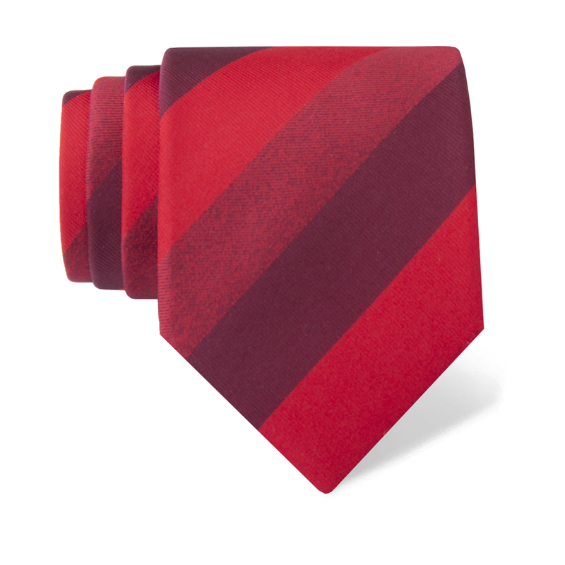 Cravat CROATA Clasicum Classic  Regimental Red  Silk 100%  