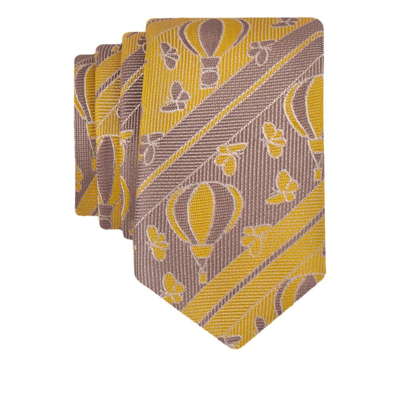 Cravat CROATA Classic  Other Yellow  Silk 100%  