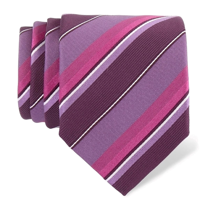 Cravat CROATA Clasicum Classic  Regimental Purple  Silk 100%  