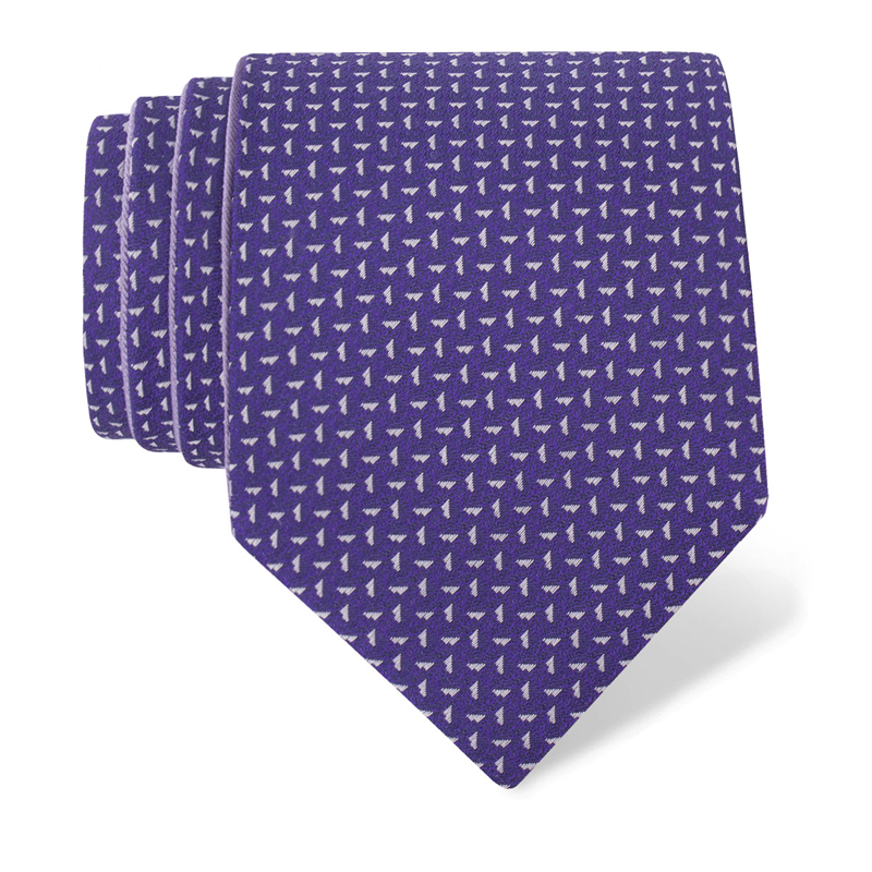 Cravat CROATA Clasicum Classic Double face Other Purple  Silk 100%  