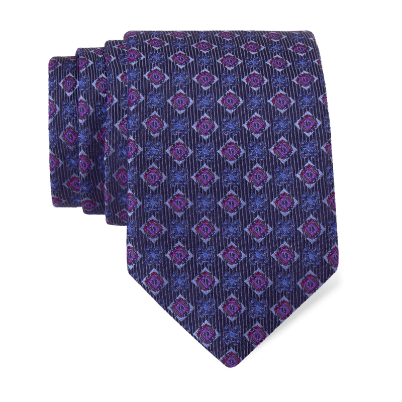 Cravat CROATA Brijuni Classic  Other Purple  Silk 100%  