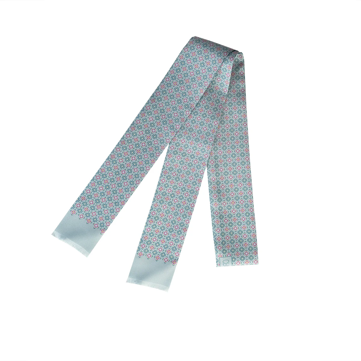 Shawl necktie CROATA Classic  Other Light blue  Silk 100%  