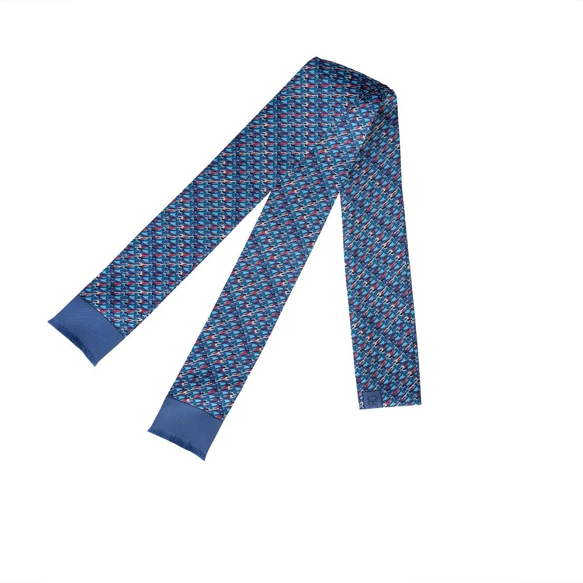 Shawl necktie CROATA Classic  Other Blue  Silk 100%  