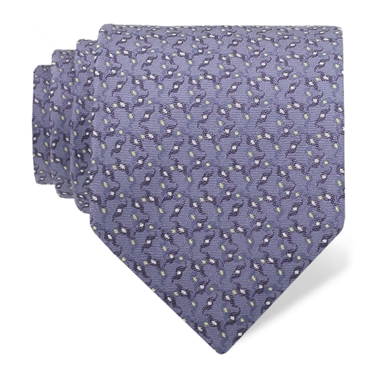 Cravat CROATA Dubrovnik Classic  Other Purple  Silk 100%  