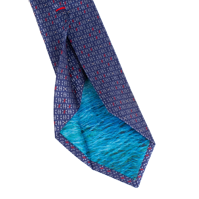 Cravat CROATA Dubrovnik Classic  Other Blue  Silk 100%  