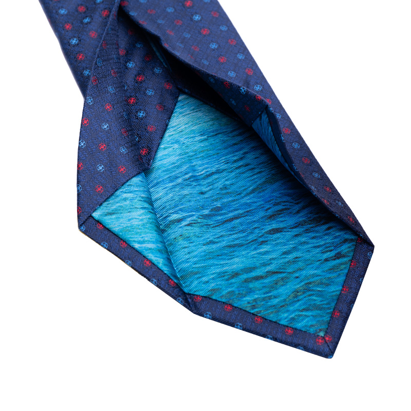 Cravat CROATA Dubrovnik Classic  Other Dark blue  Silk 100%  