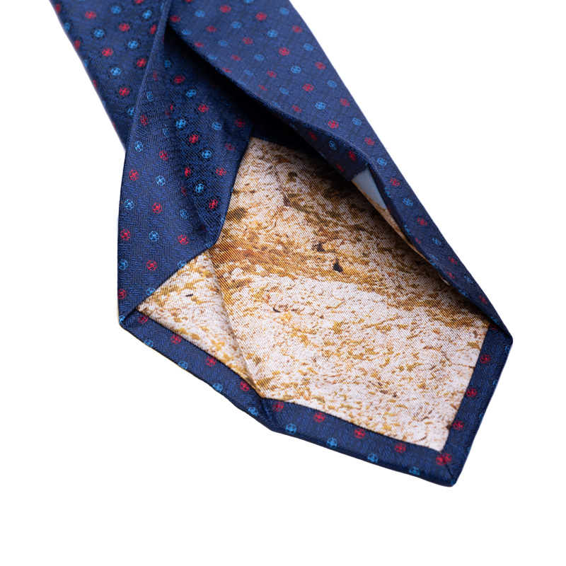 Cravat CROATA Dubrovnik Classic  Other Dark blue  Silk 100%  