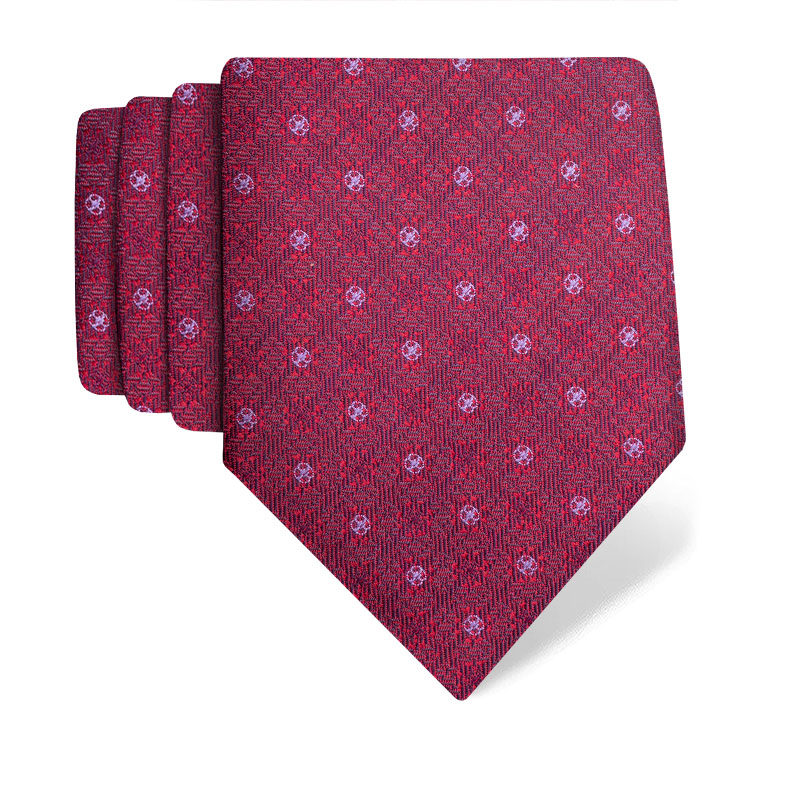 Cravat CROATA Dubrovnik Classic  Other Wine red  Silk 100%  