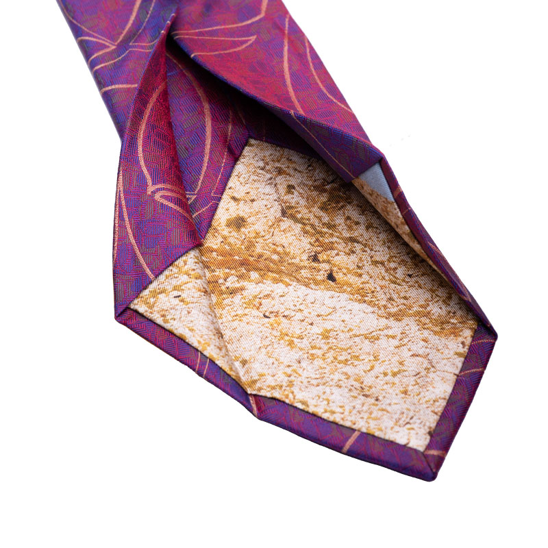 Cravat CROATA Dubrovnik Classic  Other Purple  Silk 100%  