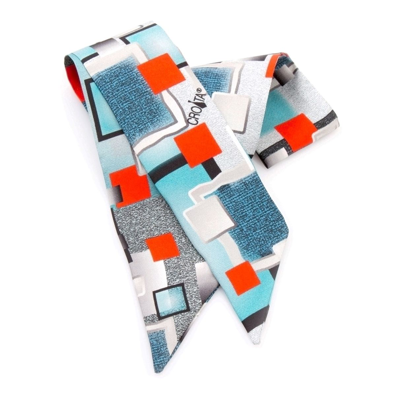 Twilly CROATA Thematic Thematic Squares Light blue  Silk 100%  