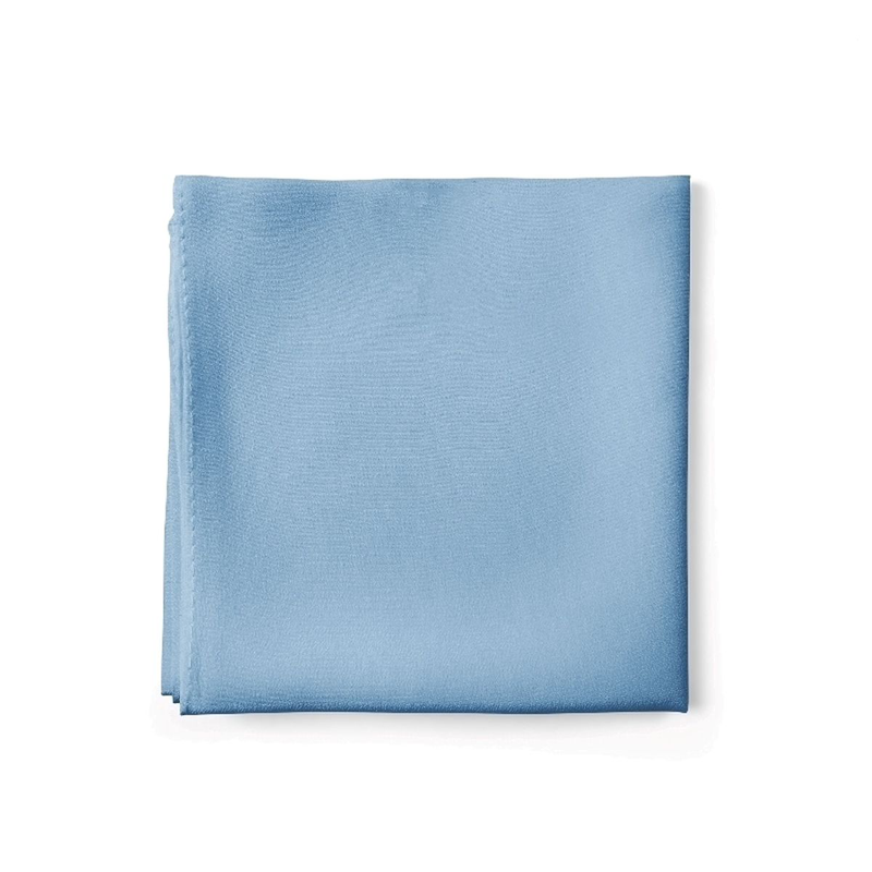 Pocket square CROATA Classic   Turquoise  Silk 100%  