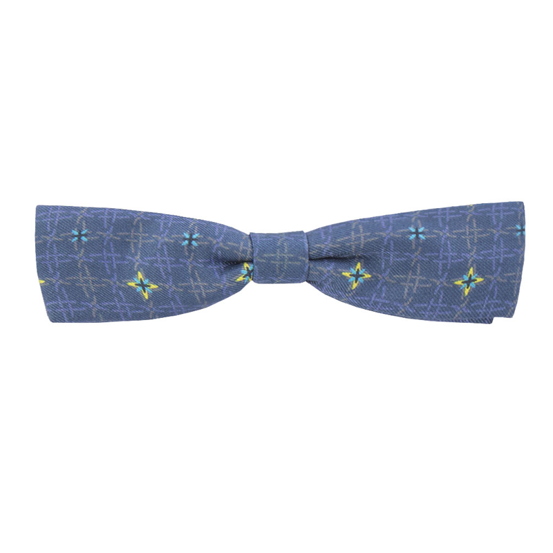 Bow tie CROATA Classic Pre-tied bow tie Other Dark blue  Silk 100%  