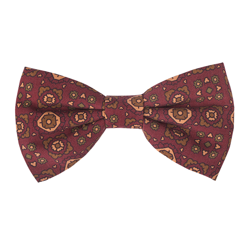 Bow tie CROATA Classic Pre-tied bow tie Other Brown  Silk 100%  