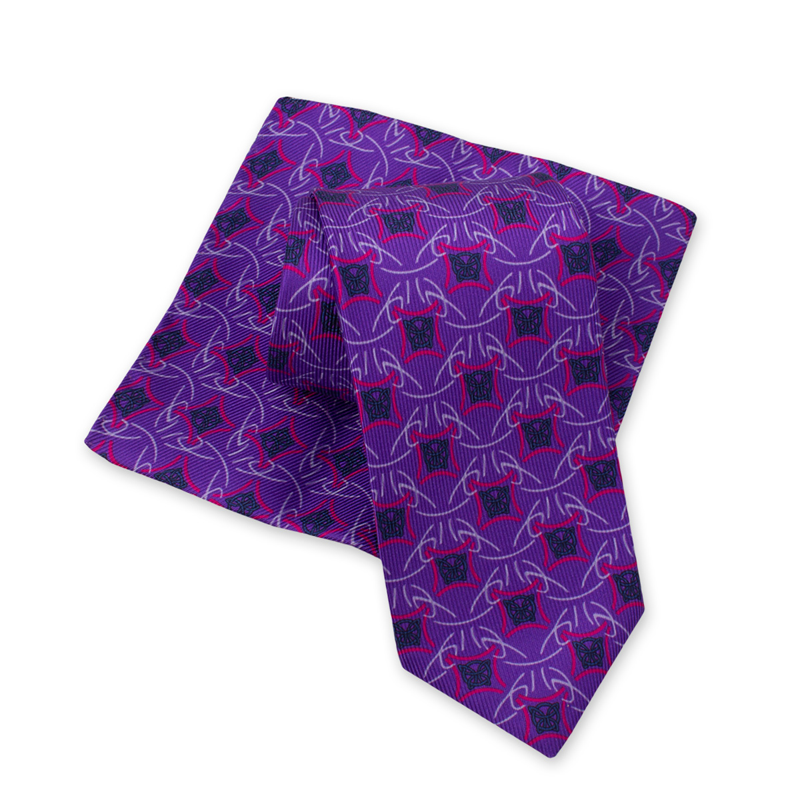 Cravat and pocket square set CROATA 