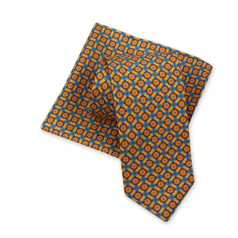 Cravat and pocket square set CROATA 