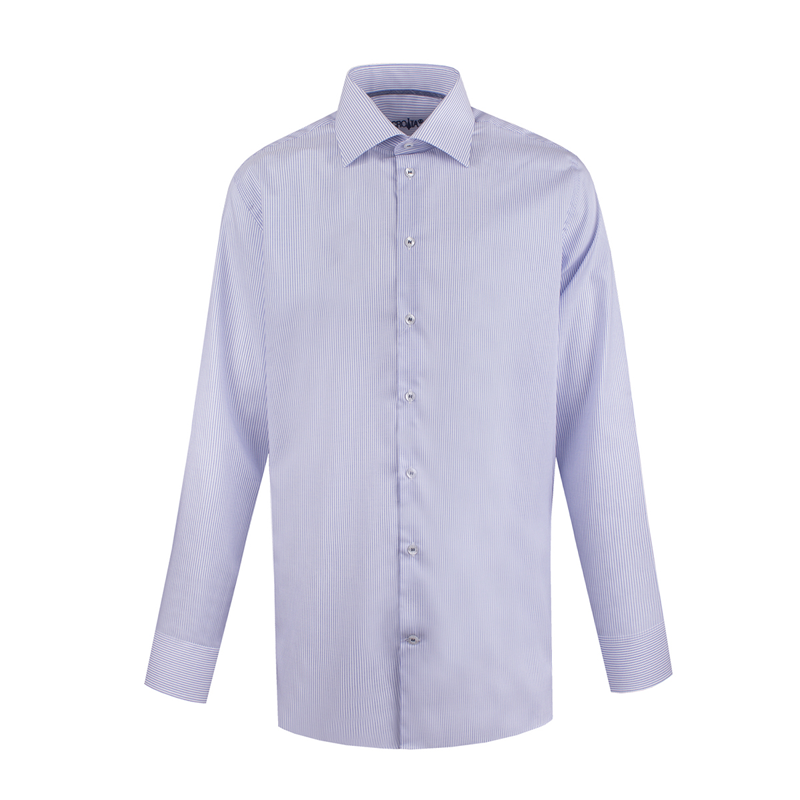 Dress shirt CROATA Trend Classic Tailored Other Blue  Cotton 100%  Long sleeve